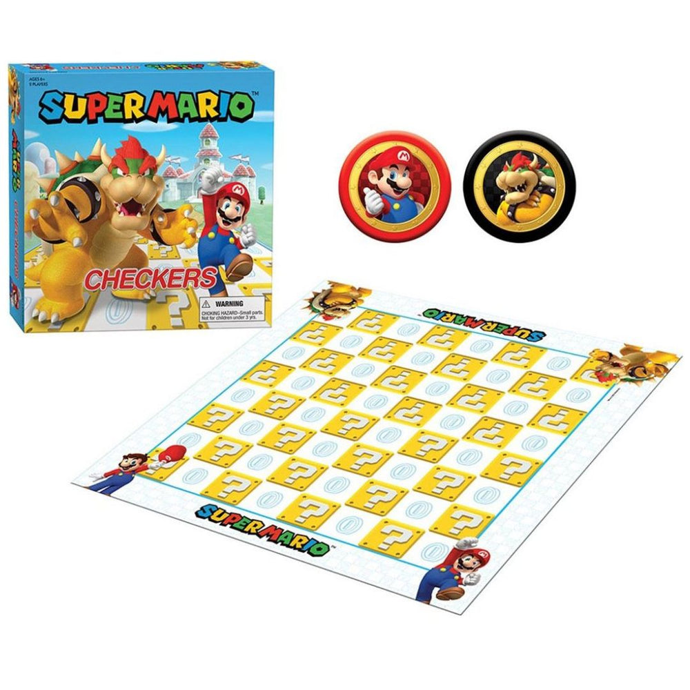 Checkers: Super Mario Bros