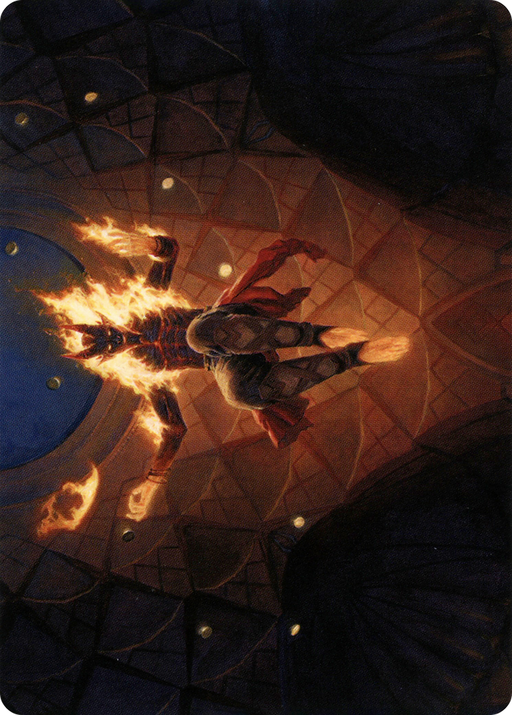 Yusri, Fortune's Flame Art Card [Modern Horizons 2 Art Series] 