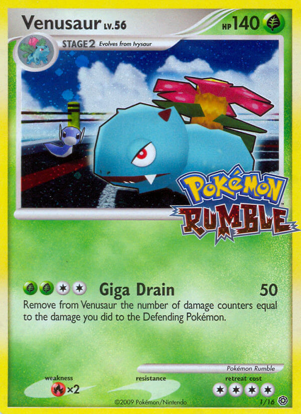 Venusaur (1/16) [Pokémon Rumble] 