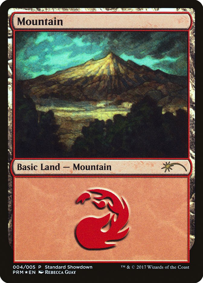 Mountain (4) [Ixalan Standard Showdown] 