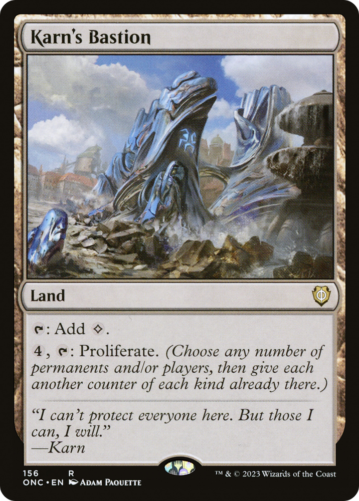 Karn's Bastion [Phyrexia: All Will Be One Commander] 