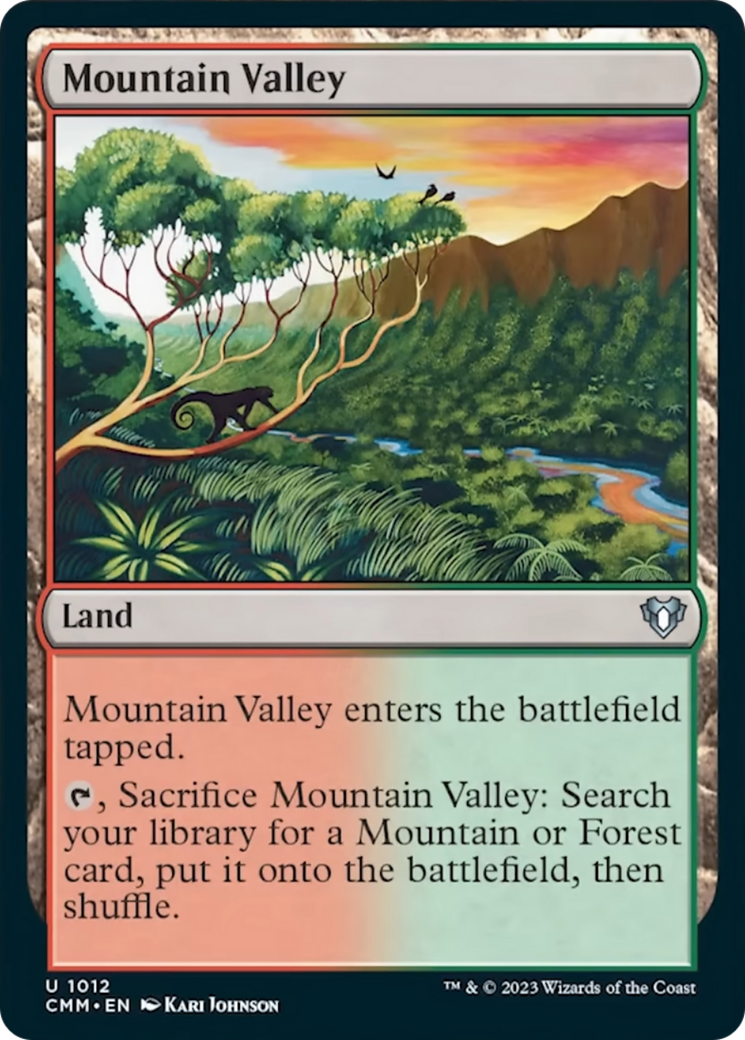 Mountain Valley [Commander Masters] 