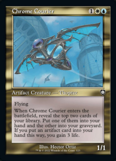 Chrome Courier (Retro) [The Brothers' War Commander] 