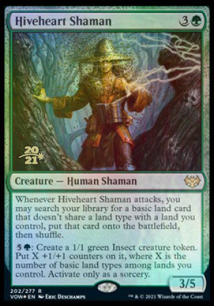 Hiveheart Shaman [Innistrad: Crimson Vow Prerelease Promos] 