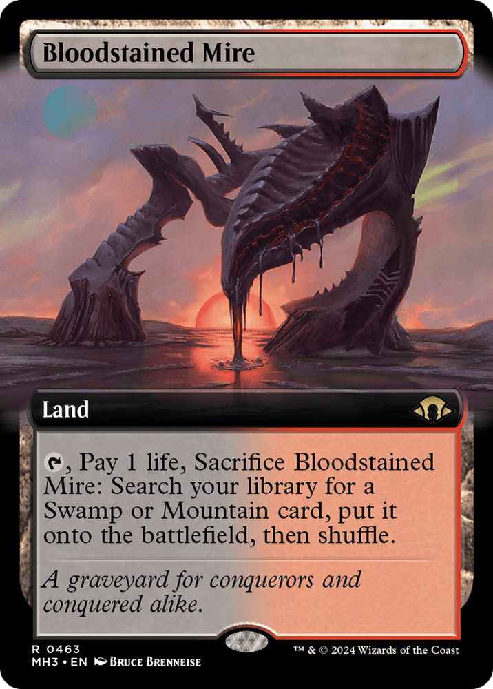 Bloodstained Mire (Extended Art) [Modern Horizons 3] 