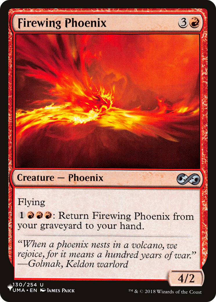 Firewing Phoenix [The List Reprints] 