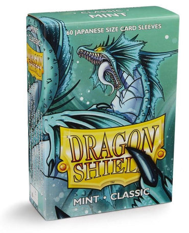 Dragon Shield: Japanese Size 60ct Sleeves - Mint (Classic)