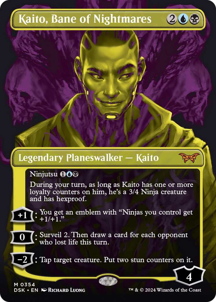 Kaito, Bane of Nightmares (Showcase) [Duskmourn: House of Horror] 