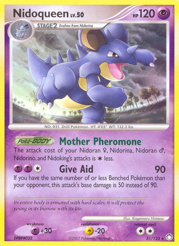 Nidoqueen (31/123) [Diamond &amp; Pearl: Mysterious Treasures] 