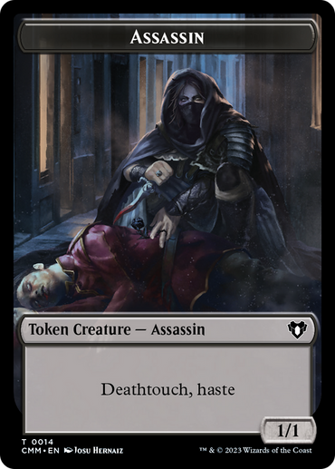 Assassin Token [Commander Masters Tokens] 