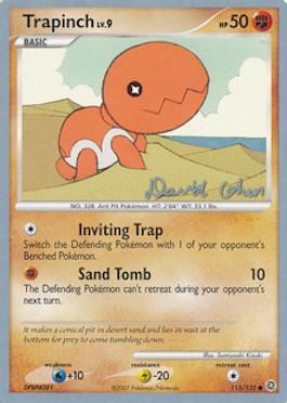 Trapinch LV.9 (115/132) (Stallgon - David Cohen) [World Championships 2009] 