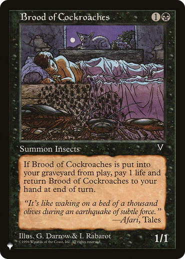 Brood of Cockroaches [The List Reprints] 