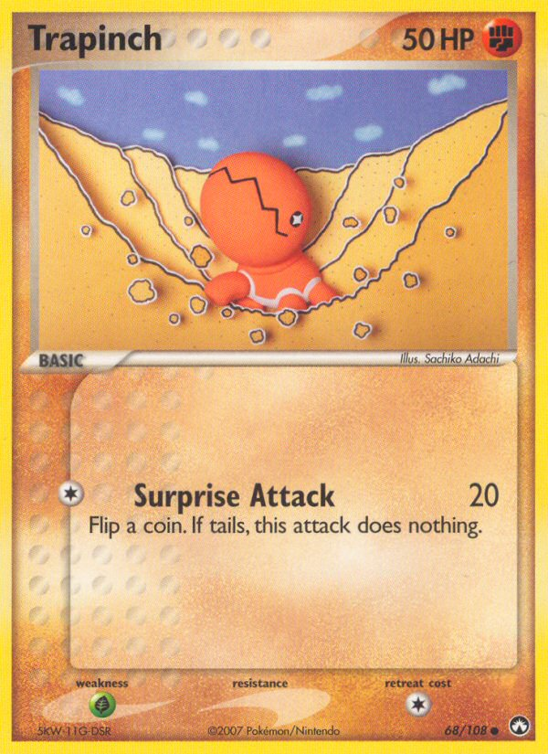 Trapinch (68/108) [EX: Power Keepers] 