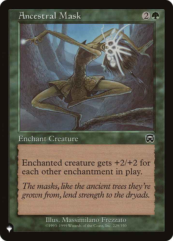 Ancestral Mask (MMQ) [The List Reprints] 