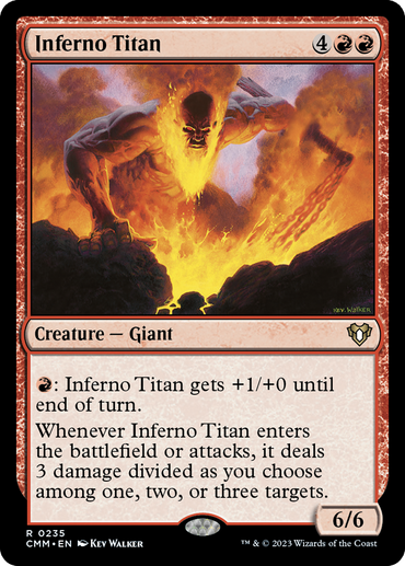 Inferno Titan [Commander Masters] 