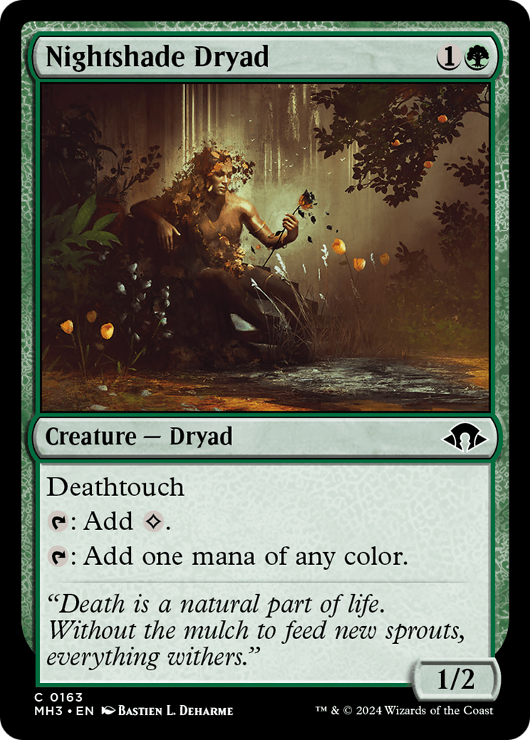 Nightshade Dryad [Modern Horizons 3] 