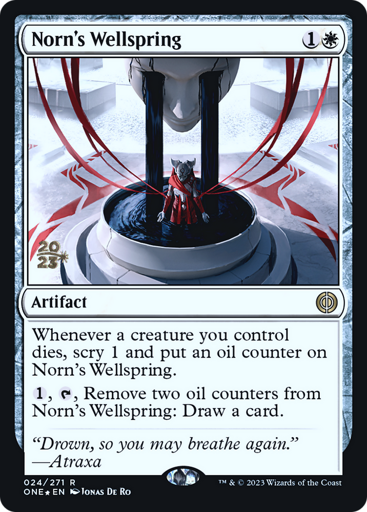 Norn's Wellspring [Phyrexia: All Will Be One Prerelease Promos] 