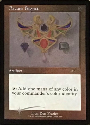 Arcane Signet (Retro) (Foil Etched) [Secret Lair Drop Promos] 