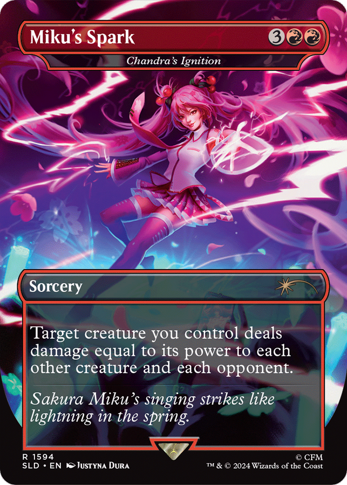 Miku's Spark - Chandra's Ignition [Secret Lair Drop Series]