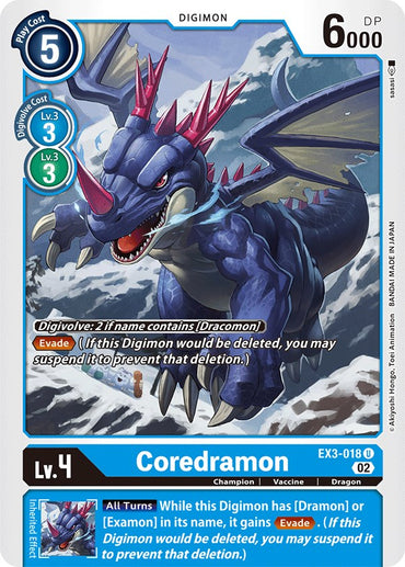Coredramon [EX3-018] [Draconic Roar] 