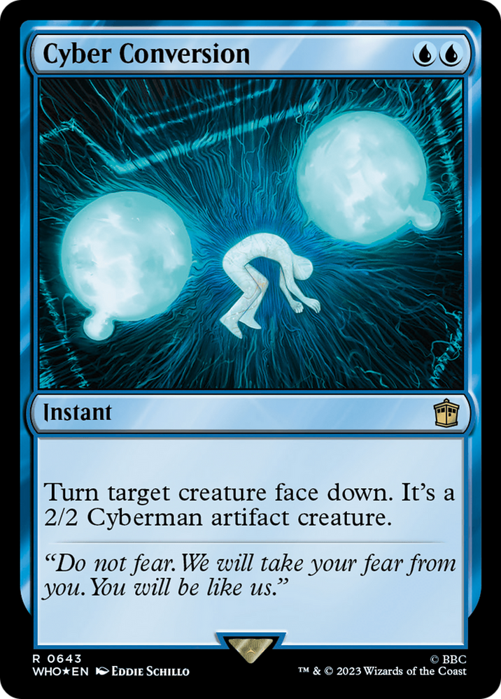 Cyber ​​Conversion (Surge Foil) [Doctor Who] 