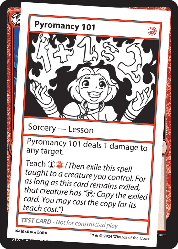 Pyromancy 101 [Mystery Booster 2 Playtest Cards] 