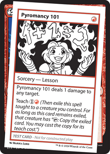 Pyromancy 101 [Mystery Booster 2 Playtest Cards] 