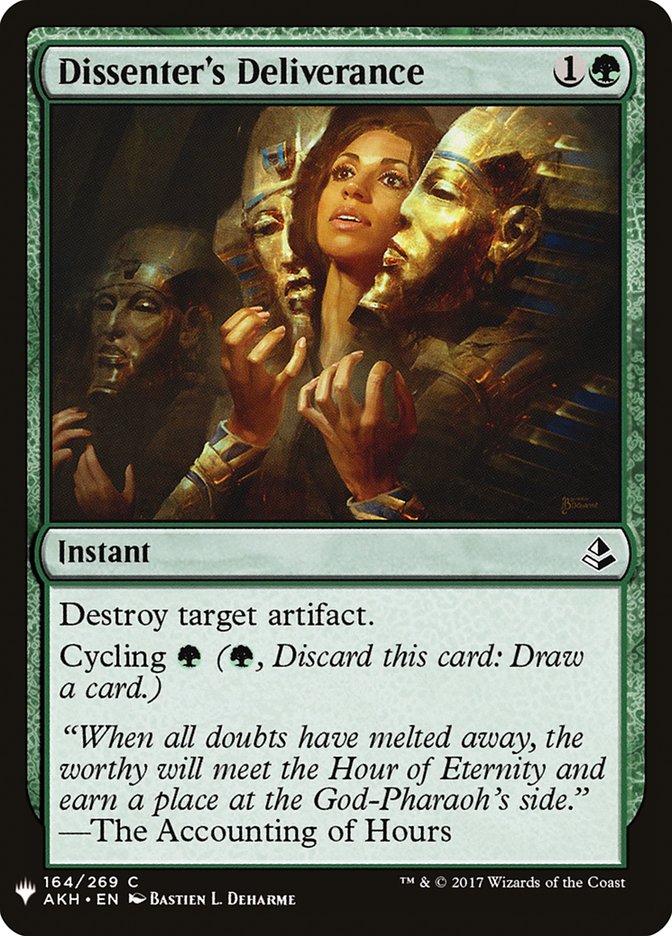 Dissenter's Deliverance [Mystery Booster] 