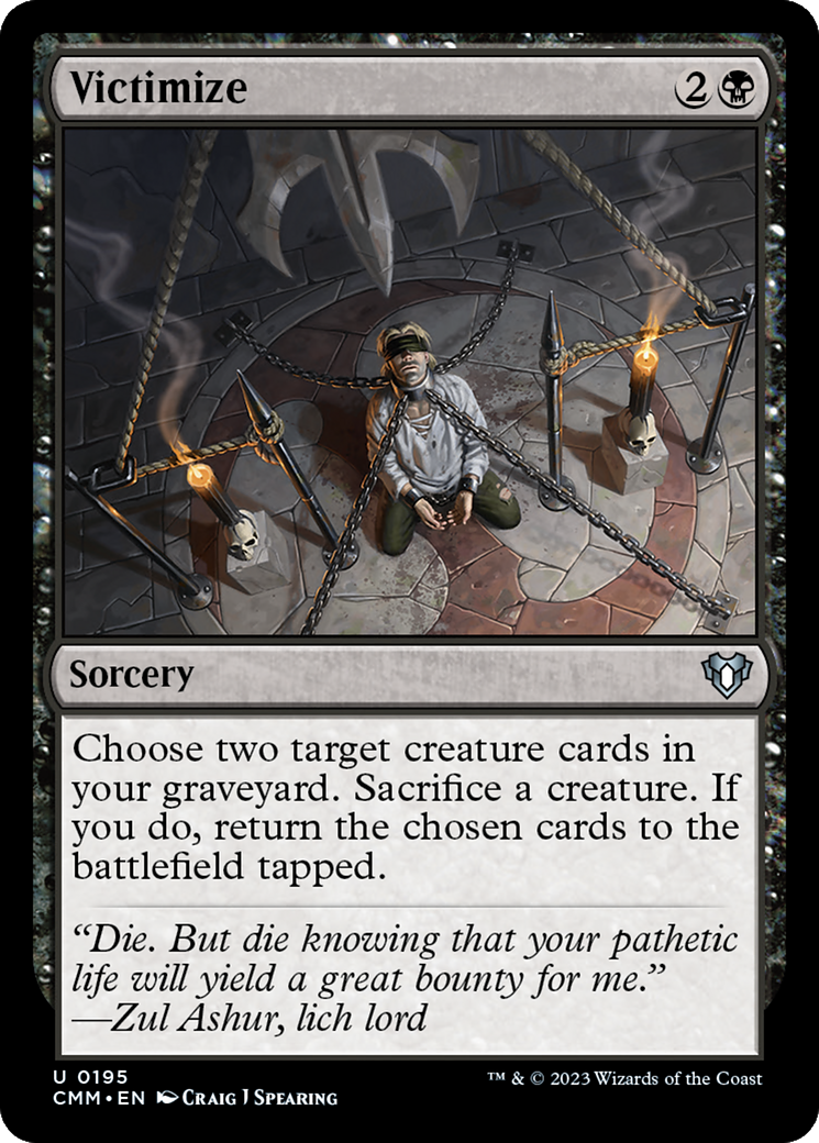 Victimize [Commander Masters] 