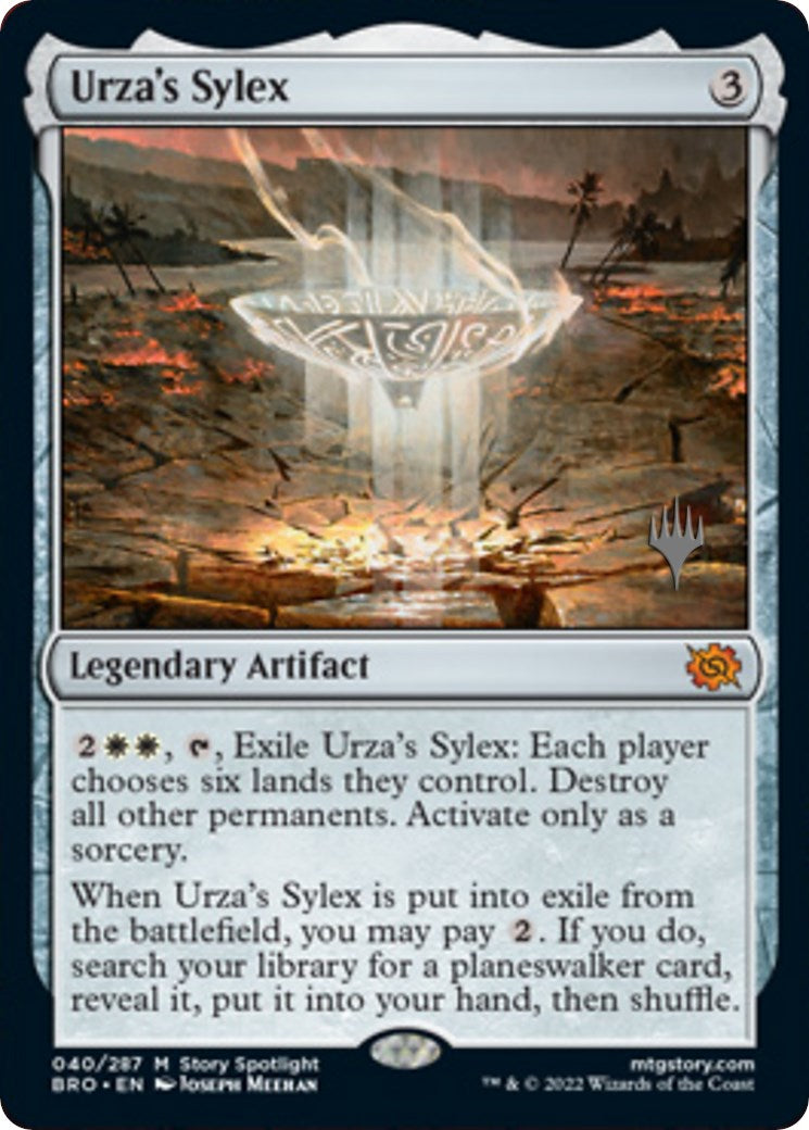 Urza's Sylex (Promo Pack) [The Brothers' War Promos] 