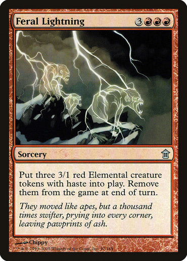 Feral Lightning [Saviors of Kamigawa] 