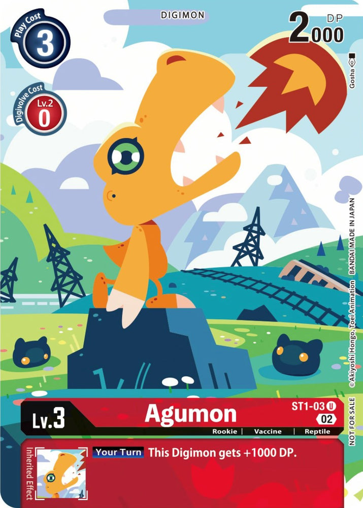 Agumon [ST1-03] (Box Topper) [Dimensional Phase] 