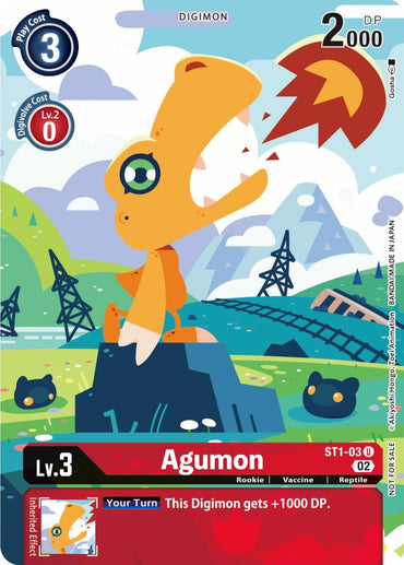 Agumon [ST1-03] (Box Topper) [Dimensional Phase] 