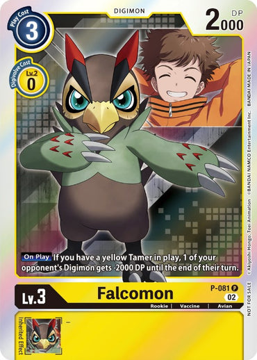 Falcomon [P-081] (Digimon Survive Anime Expo 2022) [Promotional Cards] 