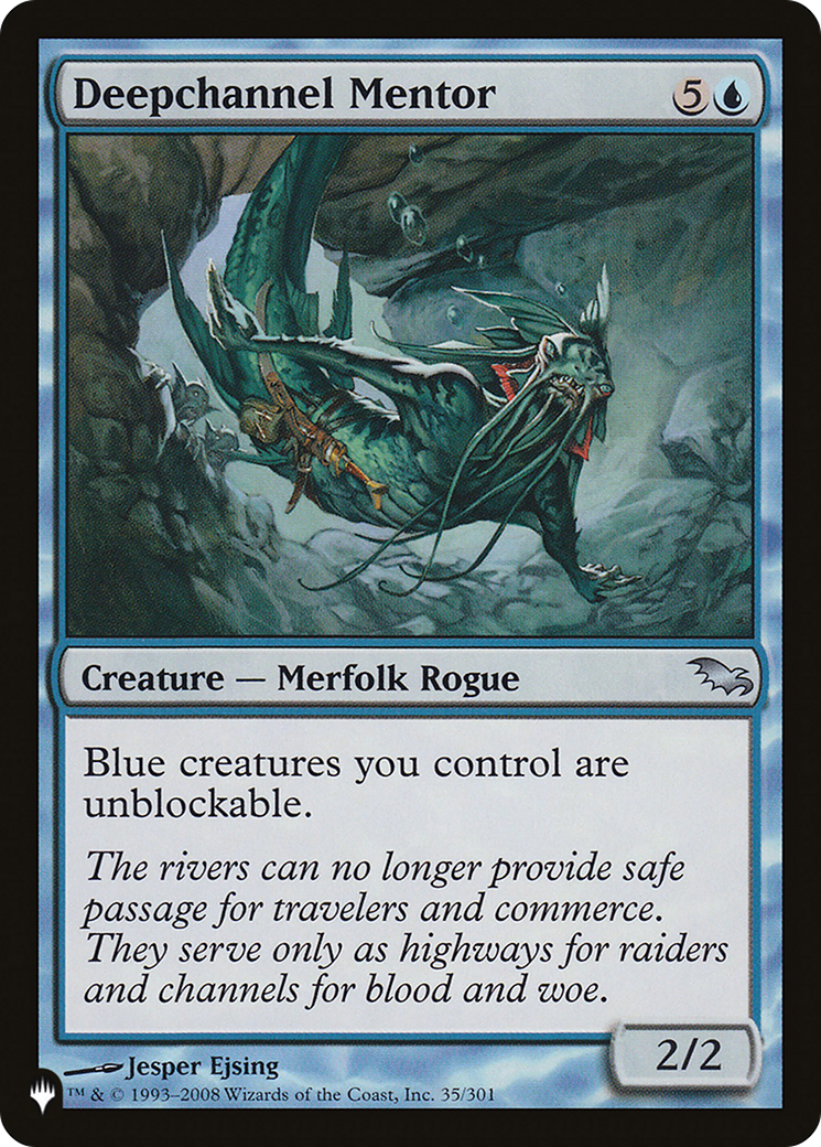 Deepchannel Mentor [The List Reprints] 