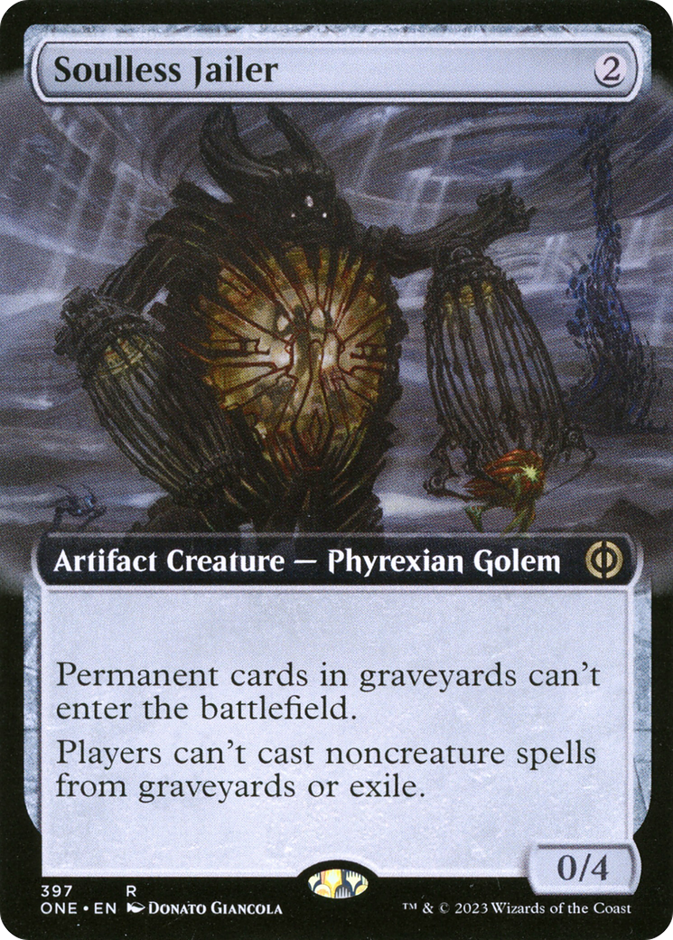 Soulless Jailer (Extended Art) [Phyrexia: All Will Be One] 