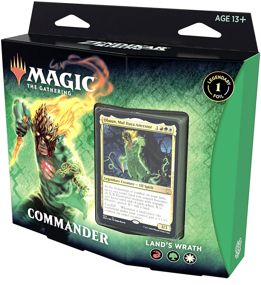 Zendikar Rising - Commander Deck (Land's Wrath) Spanish