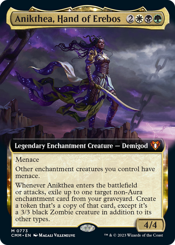 Anikthea, Hand of Erebos (Extended Art) [Commander Masters] 