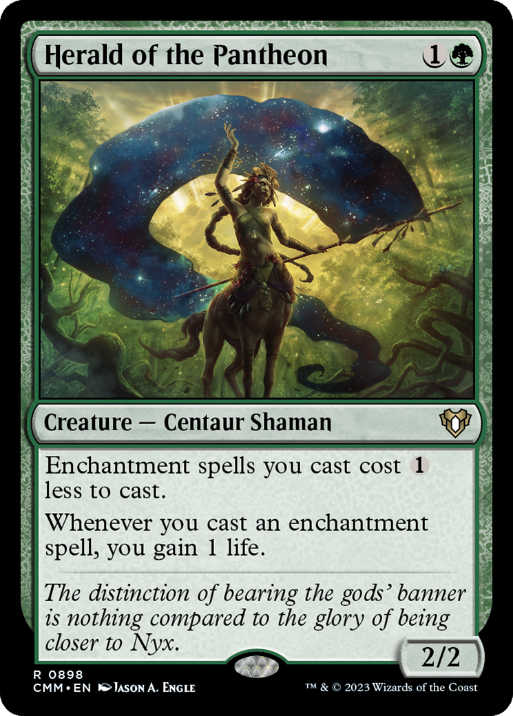 Herald of the Pantheon [Commander Masters] 