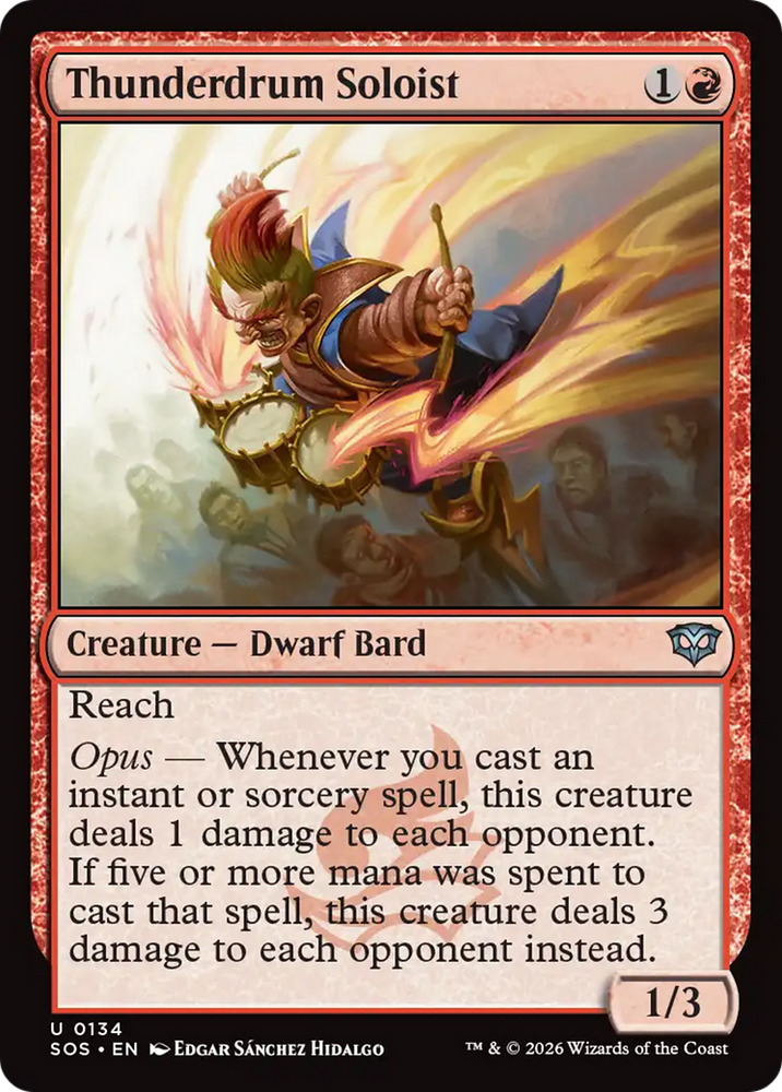 Thunderdrum Soloist [Secrets of Strixhaven]