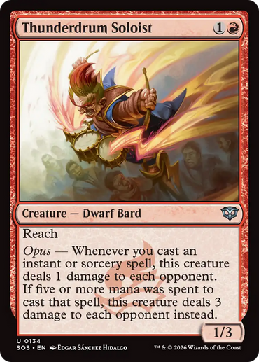 Thunderdrum Soloist [Secrets of Strixhaven]