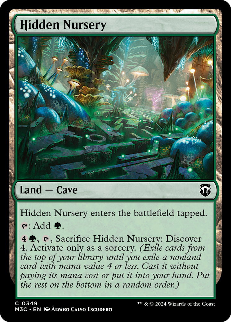 Hidden Nursery (Ripple Foil) [Modern Horizons 3 Commander] 