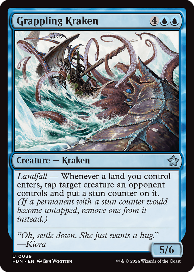 Grappling Kraken [Foundations] 