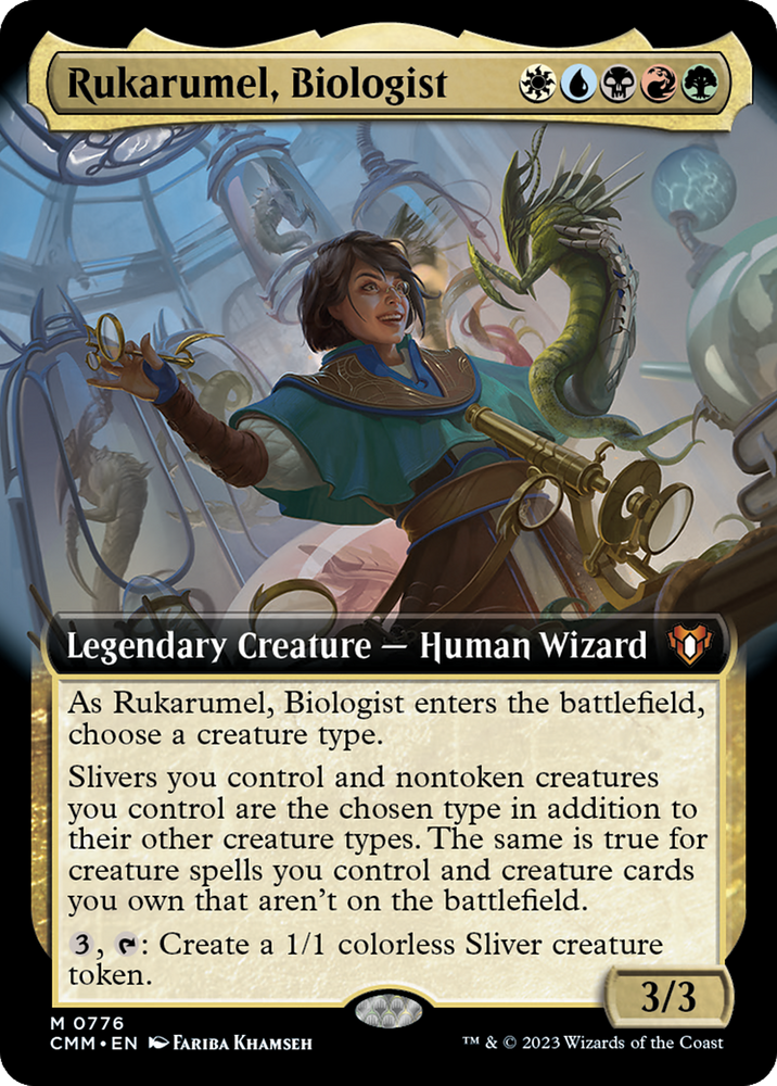 Rukarumel, Biologist (Extended Art) [Commander Masters] 