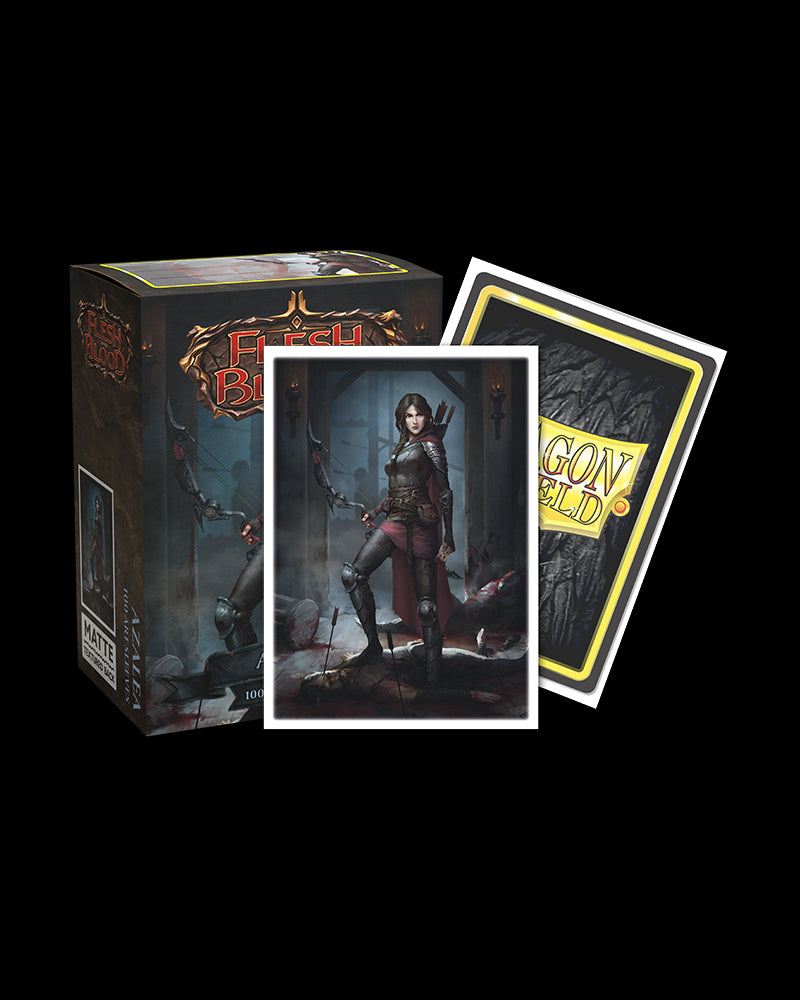 Dragon Shield: Standard 100ct Art Sleeves - Flesh and Blood (Azalea - Matte)