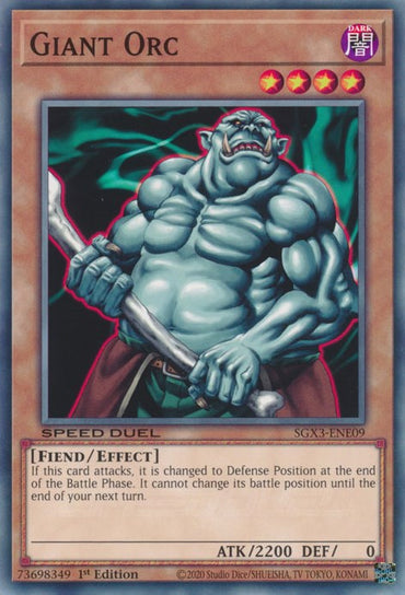 Giant Orc [SGX3-ENE09] Common 