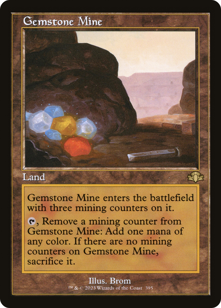 Gemstone Mine (Retro) [Dominaria Remastered] 