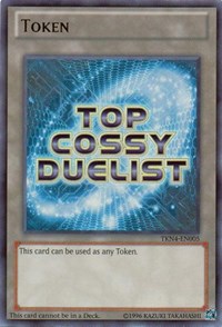 Top Ranked COSSY Duelist Token (Blue) [TKN4-EN005] Ultra Rare 