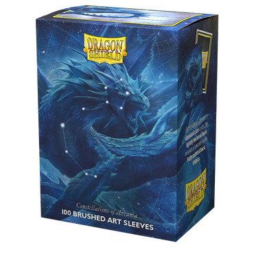 Dragon Shield: Standard 100ct Brushed Art Sleeves - Drasmorx (Constellations of Arcania)