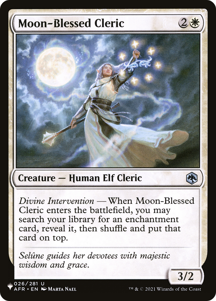 Moon-Blessed Cleric [The List Reprints]